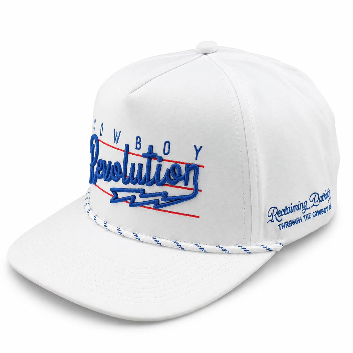Cowboy Revolution The Point Lightning - White, angled front view