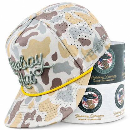 Cowboy Revolution The Point "Cowboy Hat" Script - Marshland Camo, photo 4