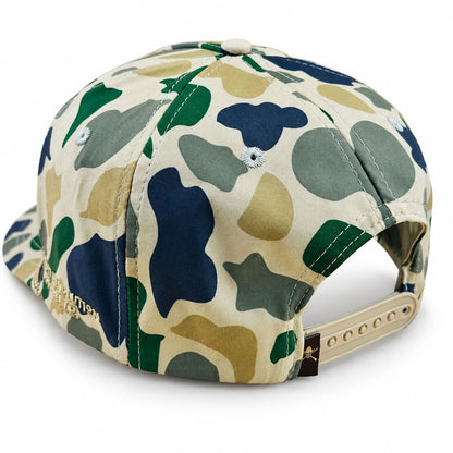 Cowboy Revolution The Point "Cowboy Hat" Script - Duck Camo, back view with snapback