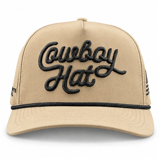 Cowboy Revolution The Point "Cowboy Hat" Veteran Script - Sandstorm, front view